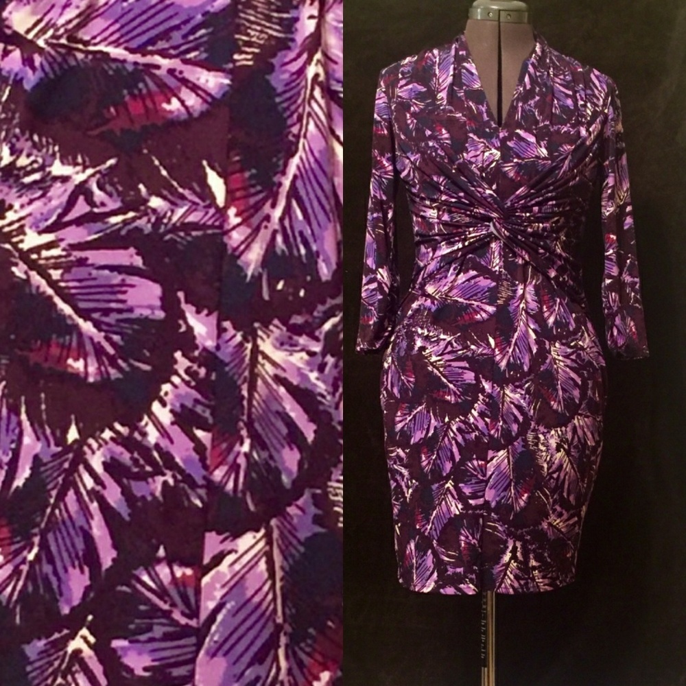 Purple Laundry by Shelli Segal dress.